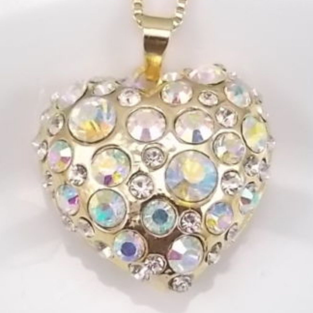 Crystal Heart Necklace